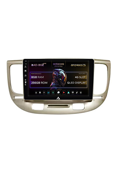 AutoDrop Σύστημα πλοήγησης Android για Kia Rio (2006-2011), 9 ιντσών, 8GB RAM...