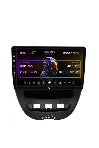 AutoDrop Σύστημα πλοήγησης Android για Toyota AYGO / Citroen C1 (2005-2014), ...