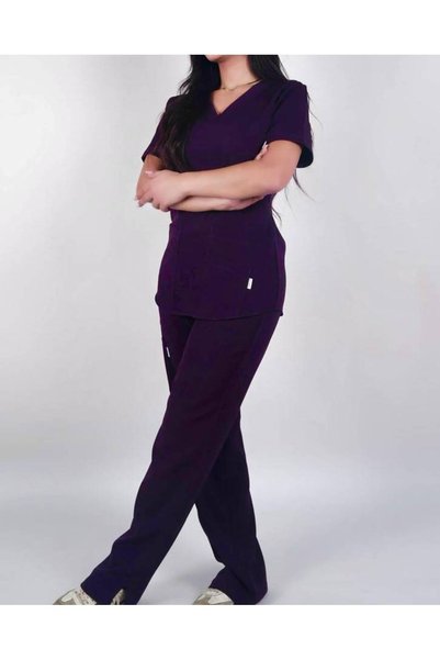 sketch Women's purple scrub (Purple)