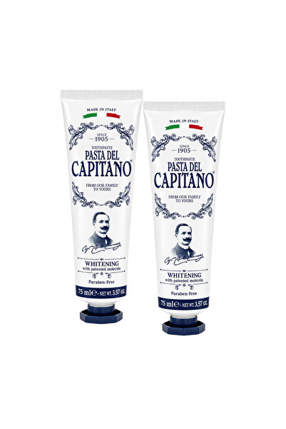Pasta Del Capitano Pastă de dinți pentru albire 75 ml - 1905 - Pachet promoți...