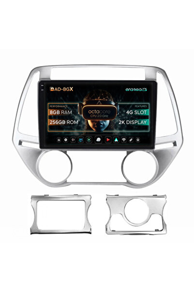 AutoDrop Σύστημα πλοήγησης Android για Hyundai I20 (2012-2014), 9,5 ιντσών, 8...