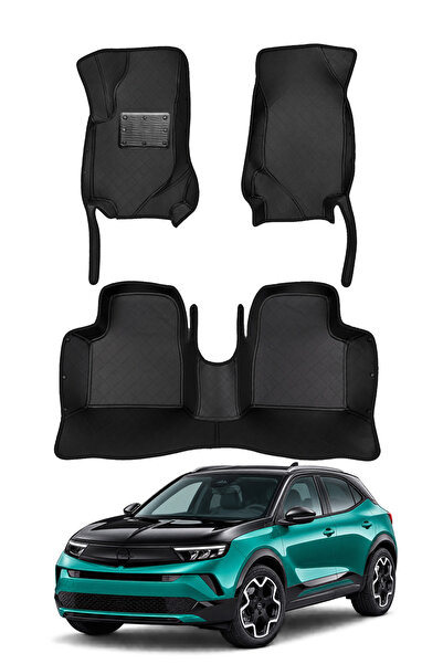 stiloto Opel Mokka Benzinli SUV (2021-Sonrası) Uyumlu 7D Oto Paspas - Diamond...