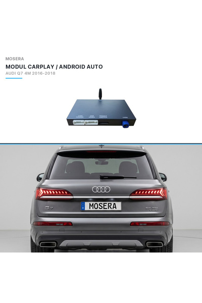 AutoDrop Wireless CarPlay & Android Auto Audi Q7 4M 2016-2018 MIB module