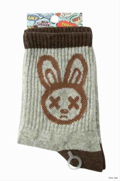 ZERO LAND Ilkestor Tavşancık College Socks (203013) 8X28 Gray