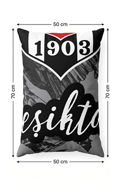 Taç Beşiktaş Pillowcase Licensed 2 Pieces