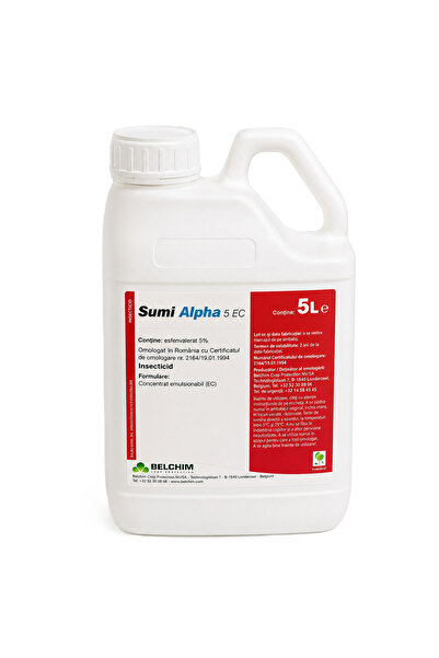Sumi Alpha 5 EC – Insecticid Piretroid cu Efect Repelent – Grau, Mar, Rapita ...