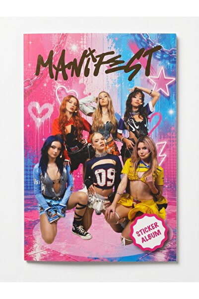 Lama Store Manifest Sticker Albümü | 16 Sayfa & ~208 Renkli Çıkartma