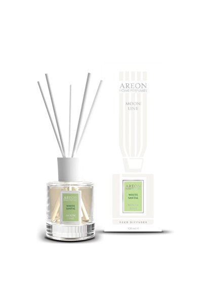 Areon Moon Line Difuzor cu bețișoare Santal Alb, 120 ml
