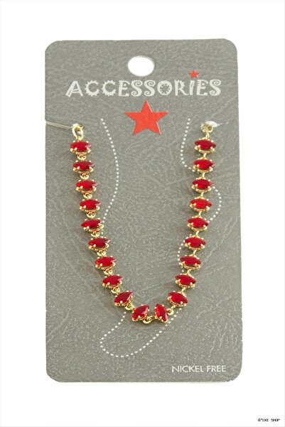 ZERO LAND Ilkestor Savoroski Zircon Stone (201620) Anklet Yellow