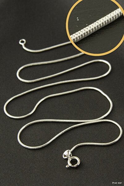 ZERO LAND Ilkestor Xuping Cylinder Ir Steel Necklace 45 cm (202910) Silver Color
