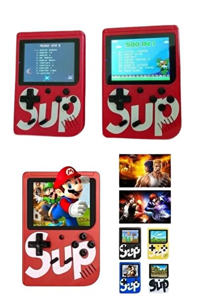Cixmarket Sup Atari Retro 400 Nostalji Oyunlu Mini Atari Taşınabilir Oyun Konsolu