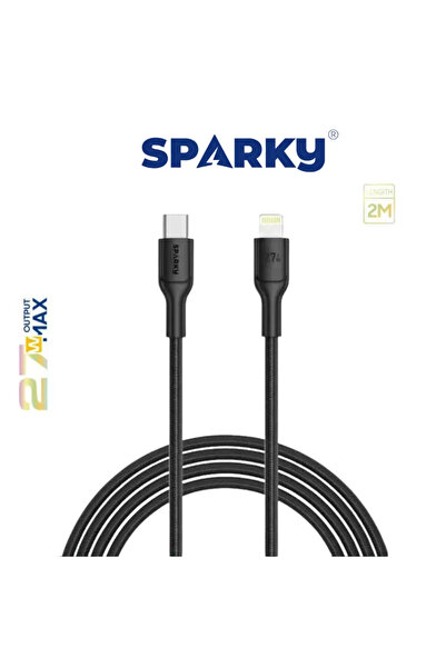 SPARKY سلك شاحن تايب سي - ايفون 2 متر SK-2504