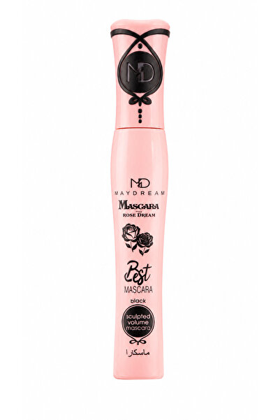MAYDREAM Rose Dream Black Mascara, Gives Eyelashes a More Voluminous and Full...