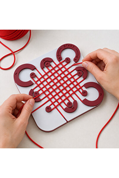 BESİNG Şans Düğümü Yapım Aparatı | Lucky Knot Maker Tool