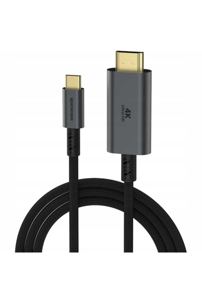 spacecase Καλώδιο Ήχου & Εικόνας DisplayLink Type-C σε HDMI 4K 60Hz Ultra HD ...