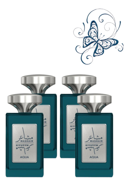 Faan 4 قطع من عطر ماشائر أكوا 100 مل