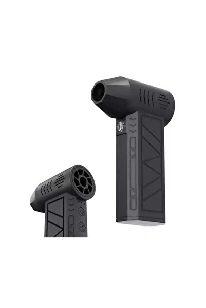 Tradeo Mini Jet Fan Portable Turbo Air Blower, 4-Speed Rechargeable Handheld ...