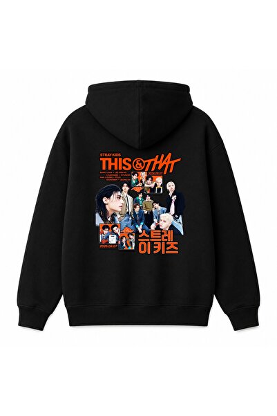 barsdepo Straykids This & That Printed Hoodie, 100% Cotton Unisex Kids/Adult ...