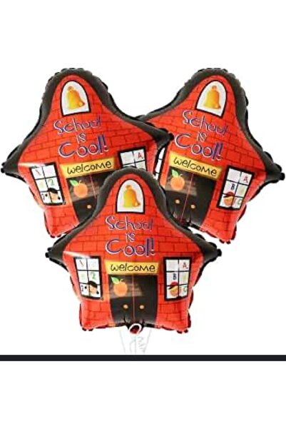 Generic Brand Set de 4 baloane folie Back to school