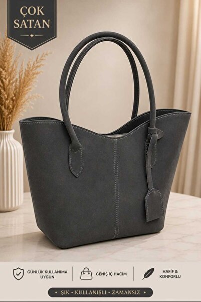 GlowSa Women's Suede Oversized Arm and Shoulder Bag
