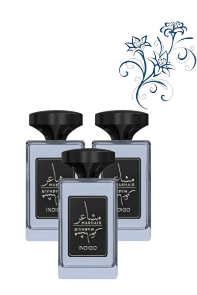 Faan 3 قطع من عطر ماشير إنديجو 100 مل