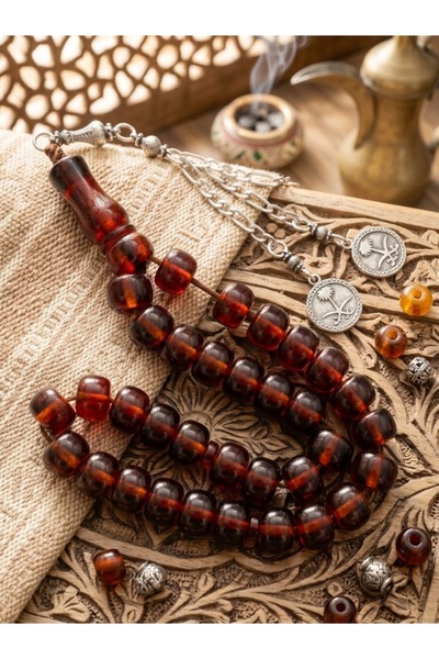 Generic Brand High Quality Turkish Baklait Tasbih 33 Transparent Cherry Beads...