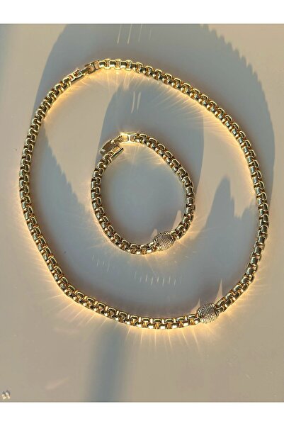 Gia Jewelry Forever Shine Xuping Çelik Kolye Bileklik Set