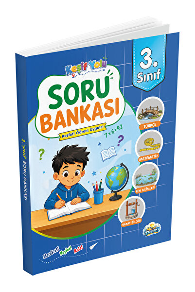 Mavi Deniz Yayınları Mavi Deniz 2027 3. Sınıf Keşif Yolu Tüm Dersler Soru Ban...