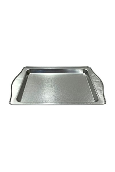 Mestore Silver Small Size Tray with Handle