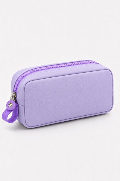 NEMO BAGS Lilac Pen Holder, Single Compartment Pencil Case, 20X10X3Cm
