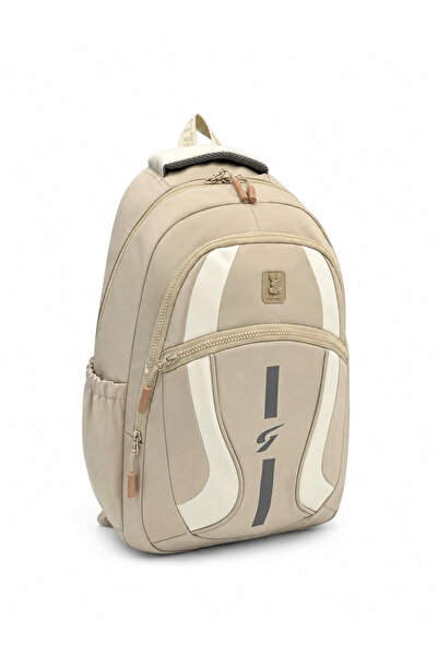 COUPELLA Unisex Multi-Compartment, Orthopedic Supported, Waterproof Fabric Sc...
