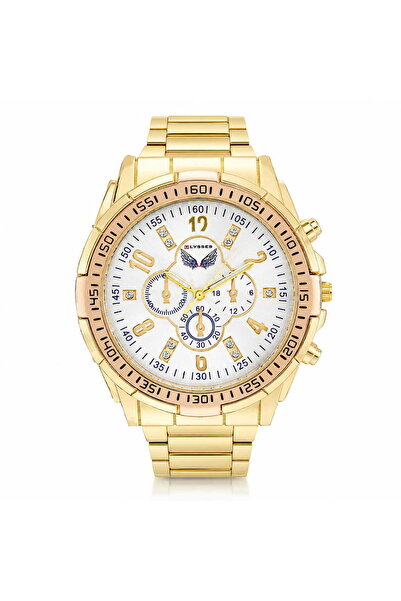 Generic Brand Ceas bărbătesc Ulysses CB29 cu mecanism Quartz, culoare Auriu