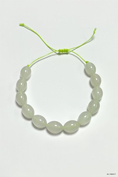 ZERO LAND Concepta Phosphor Macrame Rope Bracelet (04650) Phosphor Green