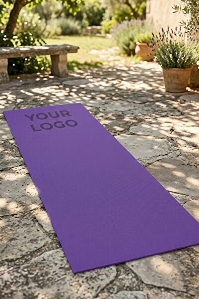 SimyFit Şirketlere özel logo baskılı pilates ve yoga matı (50 adet) toptan ku...