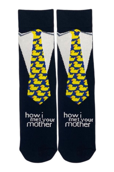 MERTİNWORLD SOCKS Mertinworld How İ Met Your Mother Kravat Soket Çorap Unisex...