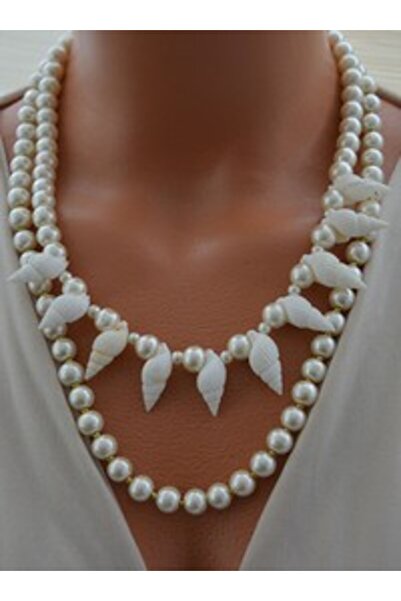 Stoneage Necklace - Gold Color -