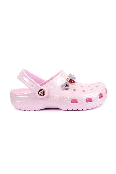 Crocs شبشب كلاسيكي للأطفال بتصميم قزحي الألوان 211220-6ZW