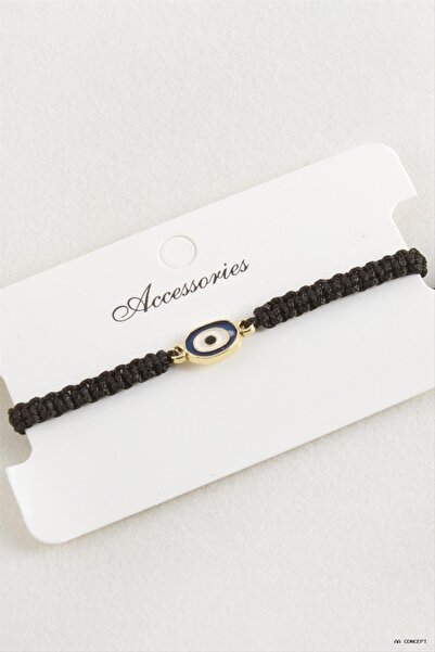 ZERO LAND Concepta Nazar Makrome Braided (03803) Bracelet Black