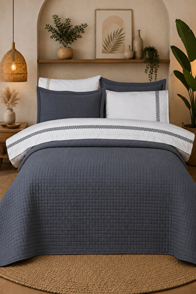Bikaya Home Sonnia 7 Piece Bridal Dowry Set |   Bedspread, Cotton Duvet Cover...