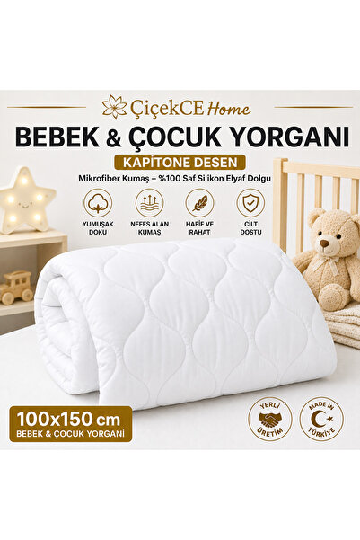 Çiçekce Home evinize renk katar Bebek & Çocuk Yorgan 1 adet