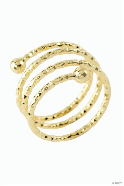 ZERO LAND Concepta Spring Metal (03540) Ring Yellow