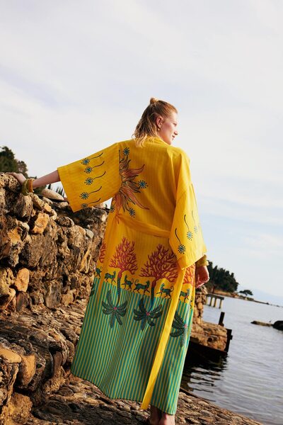 DeFacto Jaquette X Patterned Kimono H1248Ax26Hs