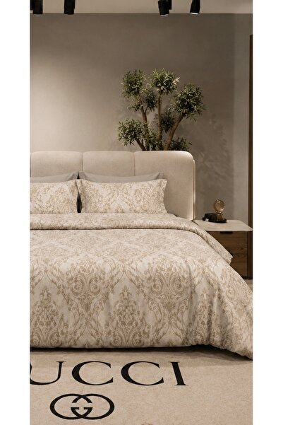 Sheri Home Tekstil Yeni Lastikli Çarşaflı Bahar Çift Kişilik Nevresim Takımı ...