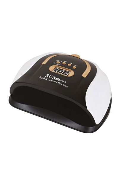 nailbliss Λάμπα LED/UV 256 W για ημιμόνιμο μανικιούρ μαύρο 22,8 x 18,1 x 9,1 cm