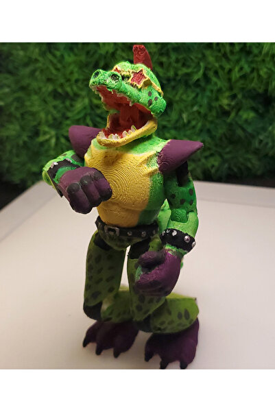 Modellio3D Freddy's'de Beş Gece Montgomery Gator Eklemsiz hateketli- 22 c
