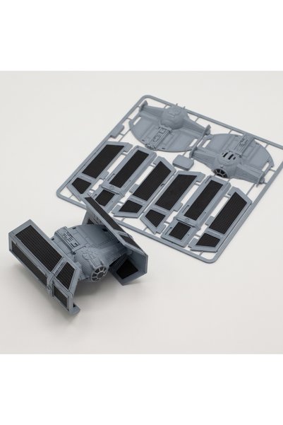 TIE Fighter Kit Card – Kendin Birleştir Uzay Gemisi Modeli – Parçalı Yapım Kiti