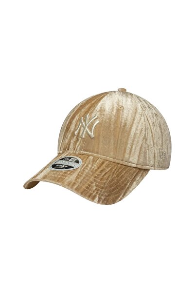 NEW ERA Unisex Beige Wmns Velour 9Twenty Neyvan Hat