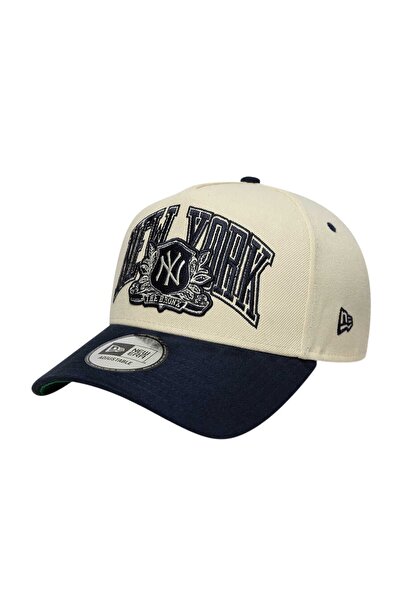 NEW ERA Unisex Beige Wordmark Suede Eframe Neyvan Hat