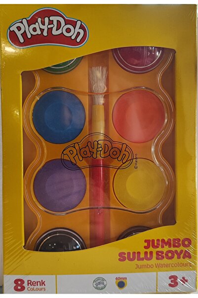 Play Doh 8 li Büyük boy sulu boya seti CI8746588