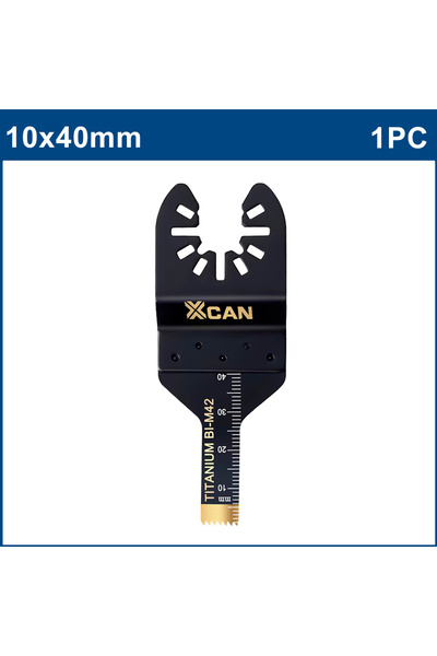 Choice 1pc XCAN 1/2/5/10pcs Titanium Oscillating Saw Blades High Speed Steel ...